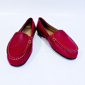 NATURALIZER Simmons red leather shoes